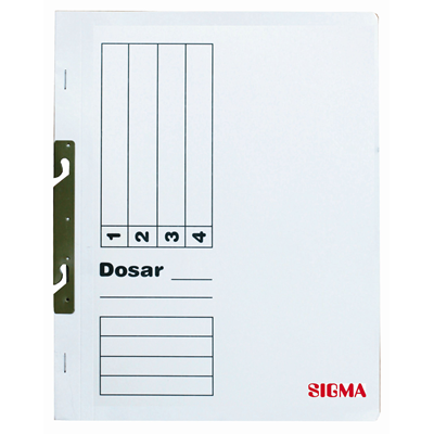 SIGMA Dosar Carton Incopciat 1/1 250 g 25 bucati
