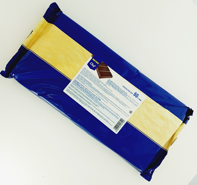 Ciocolata 60% Cacao 1 Kg