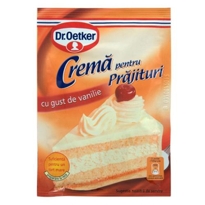 Dr.Oetker Mix Crema cu Gust de Vanilie 3 x 50 g