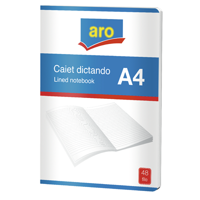 Caiet Dictando Capsat A4 48 File