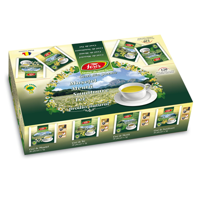 FARES Ceai Plante Asortate 120 g