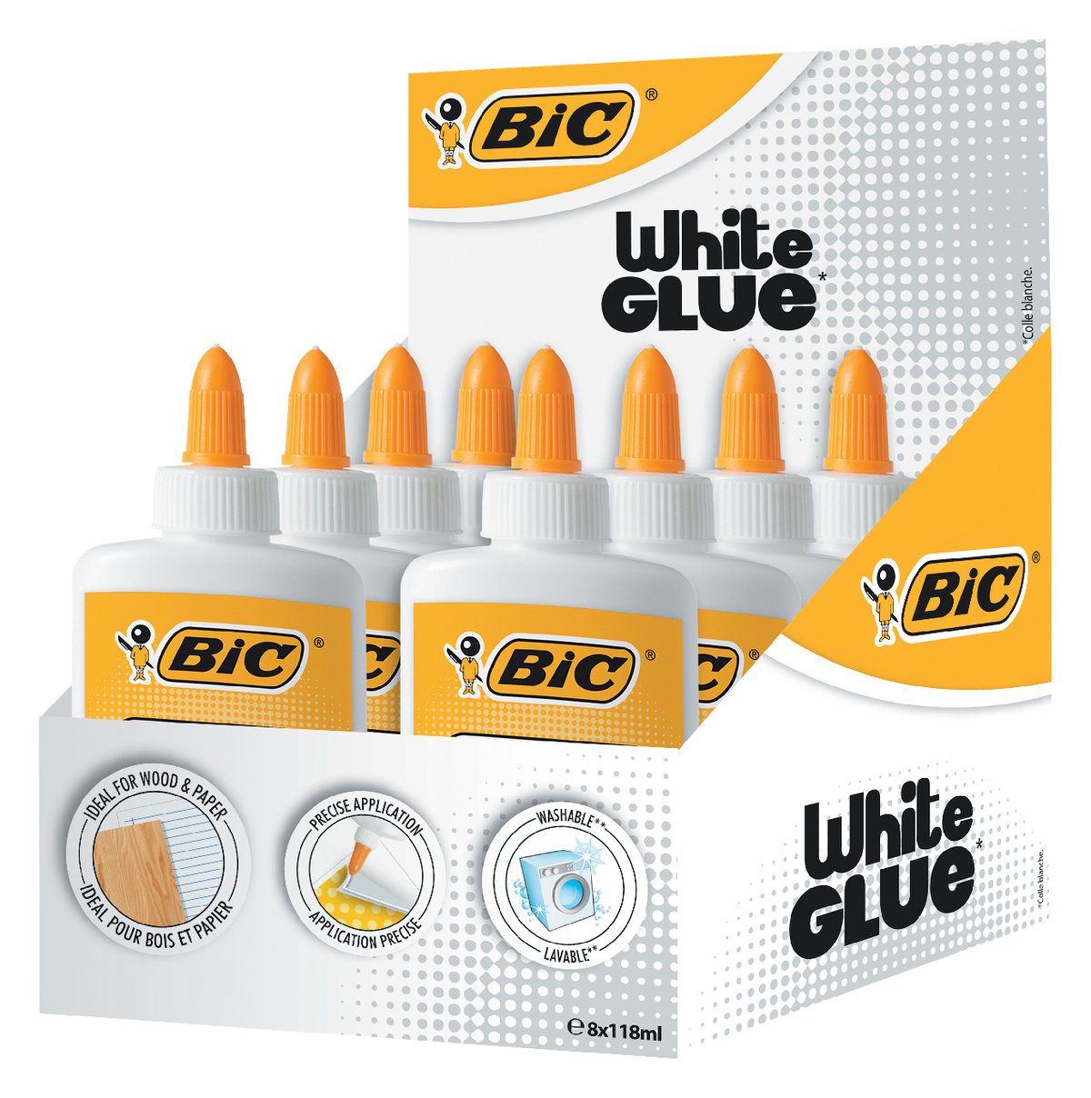 BiC Lipici Alb Lichid 118 ml