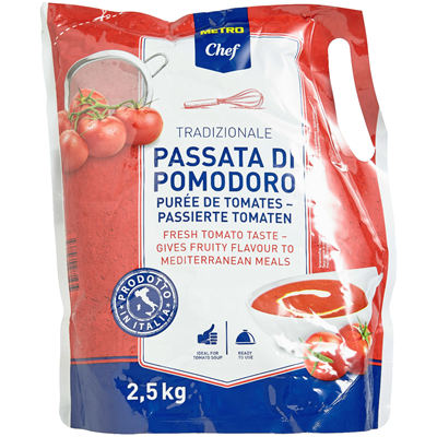 Passata Tomate Pouch 2,5 Kg
