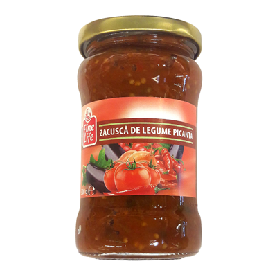 Fine Life Zacusca Picanta 300 g - WALTI