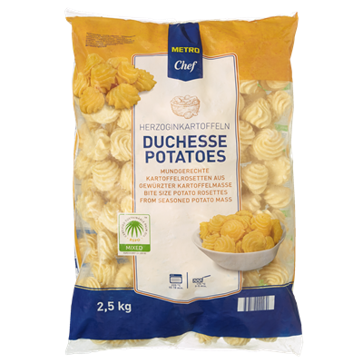 Cartofi Duchess Congelati 2,5 Kg