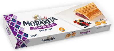 MORARITA Strudel cu Fructe 500 g
