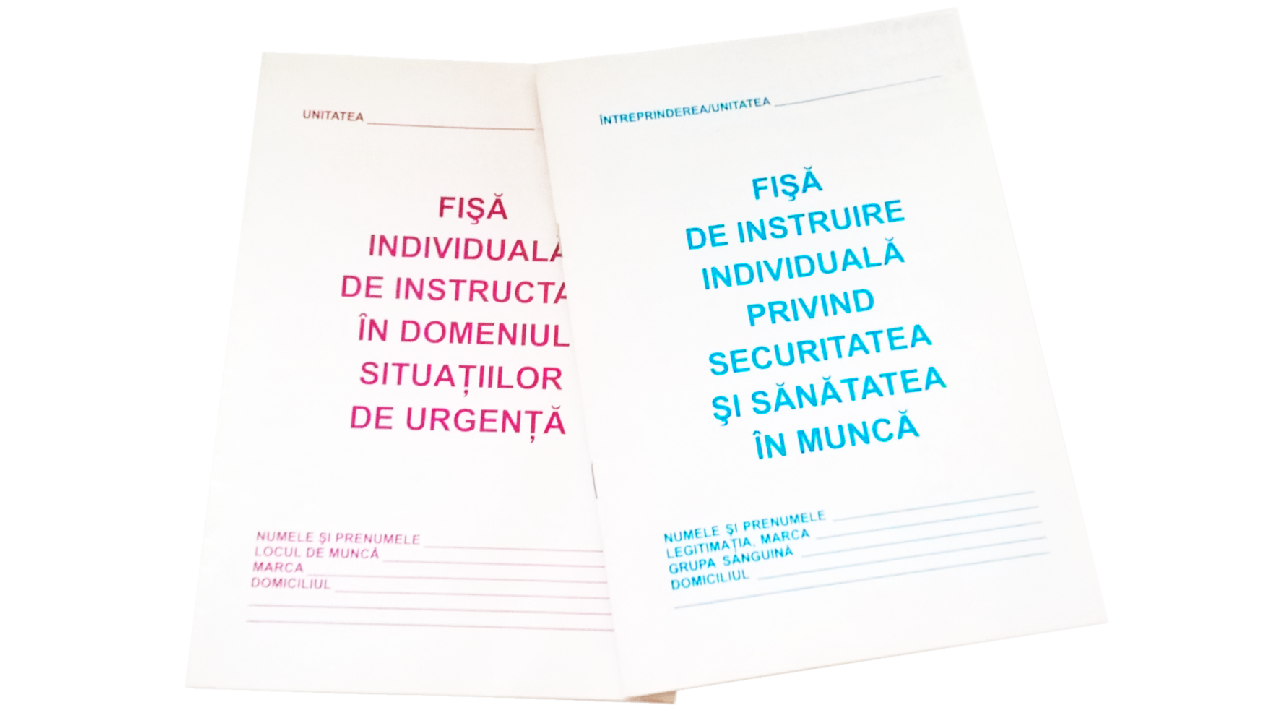 Fisa Individuala Instructaj SSM 5 bucati