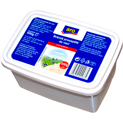 Branza Proaspata 0,5% grasime 500 g