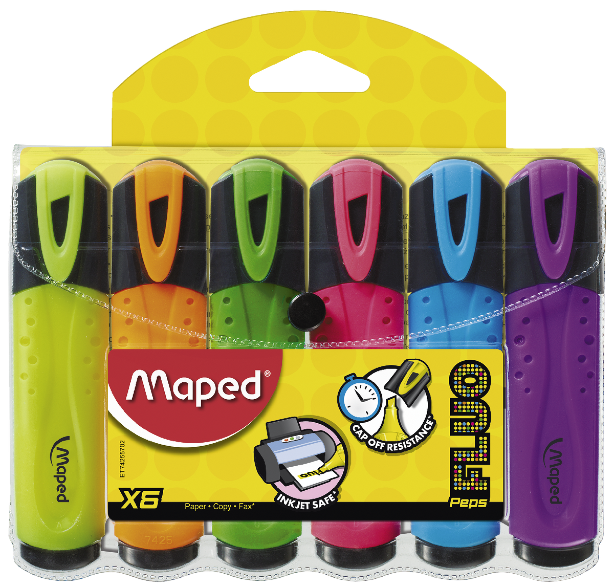 Maped Fluo Textmarker 6 Culori