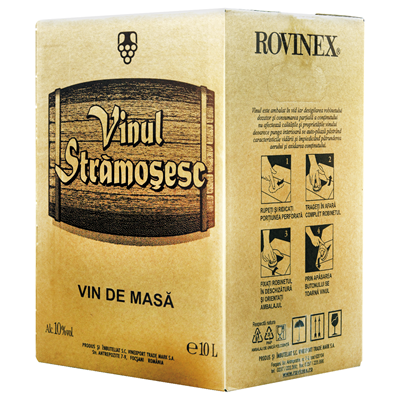VINUL STRAMOSESC Vin Alb Demisec Bax in box 10 L - WALTI