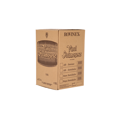 VINUL STRAMOSESC Vin Rosu Demidulce Bax in box 10 L - WALTI