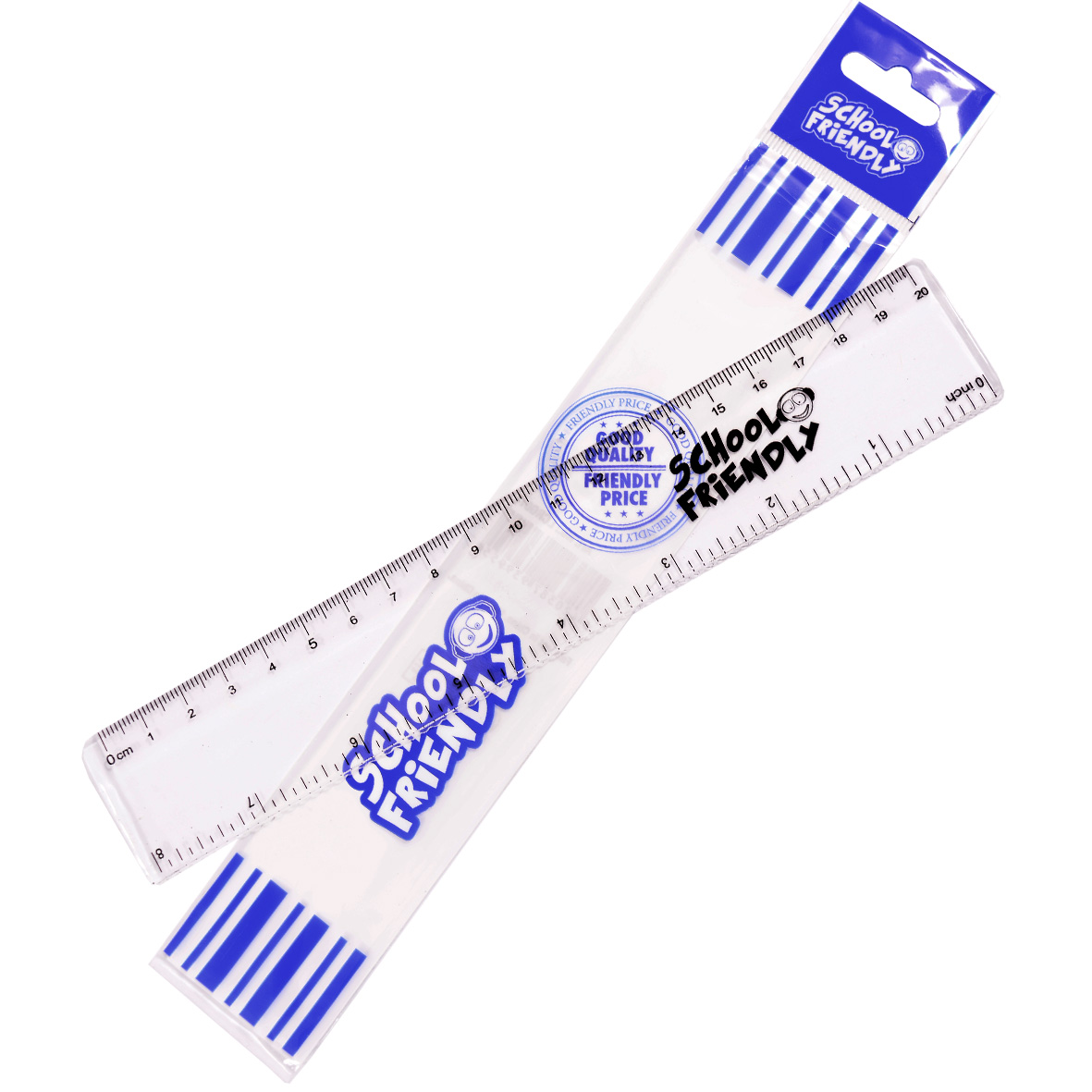 SCHOOL FRIENDLY Rigla Transparenta 20 Cm