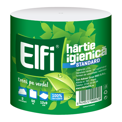 Elfi Hartie Igienica 2 Straturi 50m 24 bucati