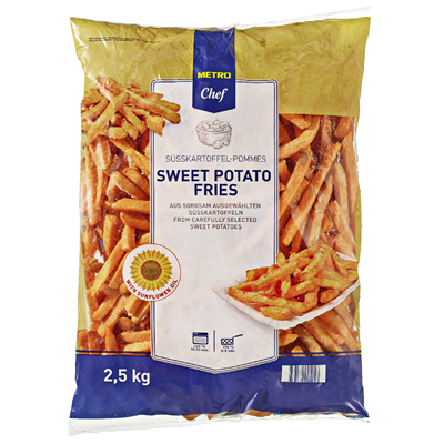 Cartofi Dulci Congelati 2,5 Kg ❄