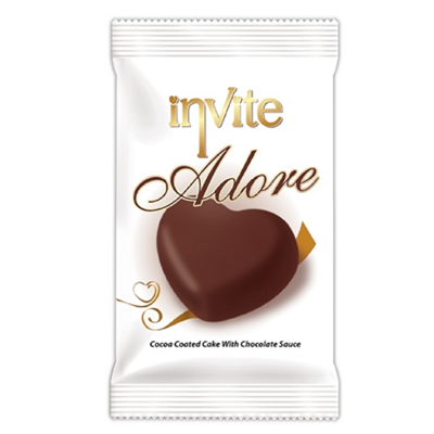 INVITE Prajitura cu Crema de Cacao 50 g - WALTI