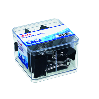 SIGMA Clips 41 Mm Negru 12 Bucati