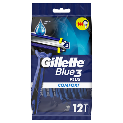Gillette Blue 3 Aparate de Ras 12 bucati