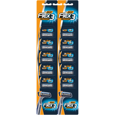 BiC Aparate de Ras Flex 3 Lame Classic HC 10 bucati