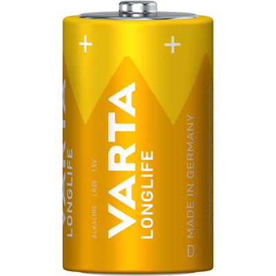 VARTA Longlife D 2 bucati