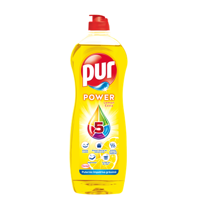 pur Detergent Vase Power Lemon 750 ml