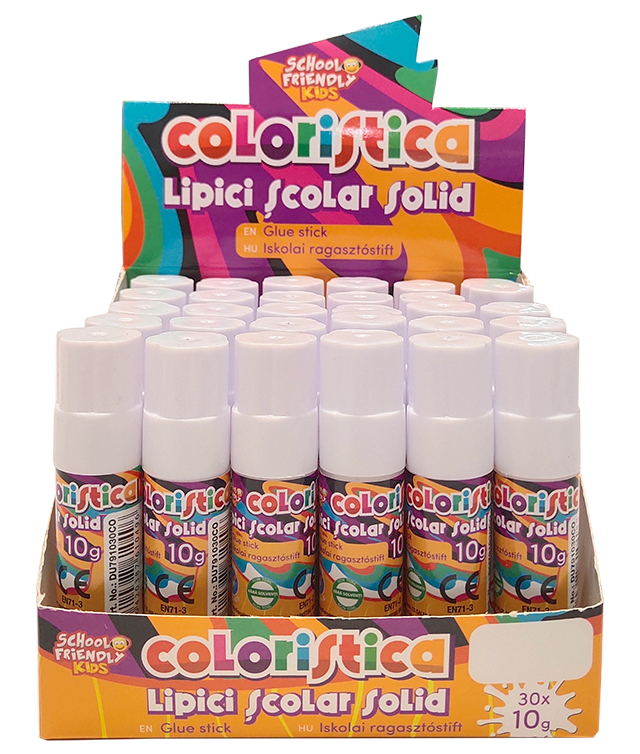 SCHOOL FRIENDLY COLORISTICA Lipici Scoalar Stick 10 g
