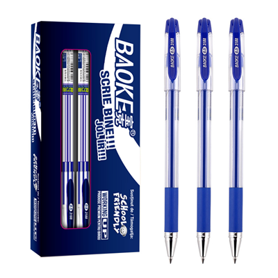 BAOKE SF Pix Gel Erasable Alb 12 bucati