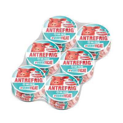 ANTREFRIG Pate de Porc Picant 6 x 100 g - WALTI