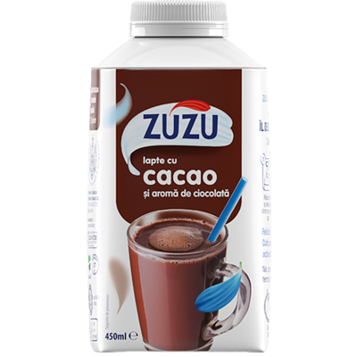 ZUZU Lapte Cacao si Ciocolata 450 ml