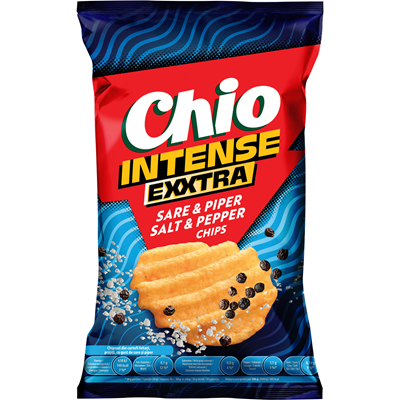 CHIO Extra Intense Cipsuri Sare & Piper 120 g - WALTI
