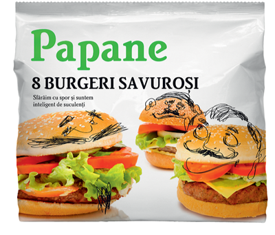 Papane Burger Pui 660 g