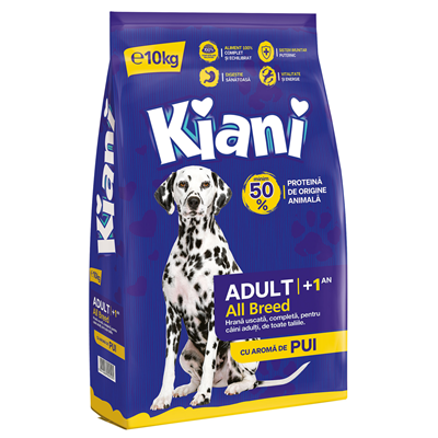 Kiani Hrana Uscata cu Aroma de Pui Talie M/L 10 Kg
