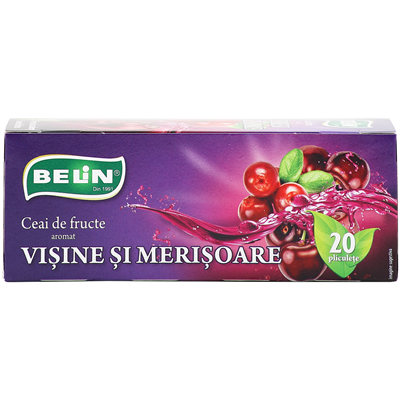 BELIN Ceai Visine si Merisoare 40 g
