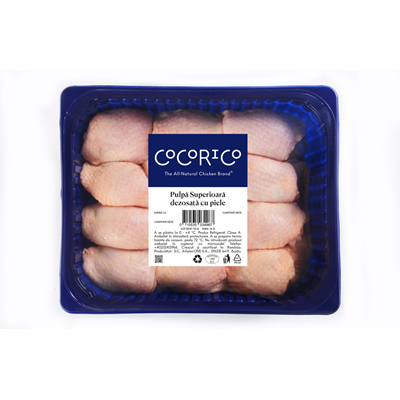 COCORICO Pulpe Pui Superioare Gastro Dezosate cu piele pret/ kg (cca. 4,5 kg)