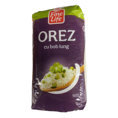 Fine Life Orez cu Bob Lung 900 g
