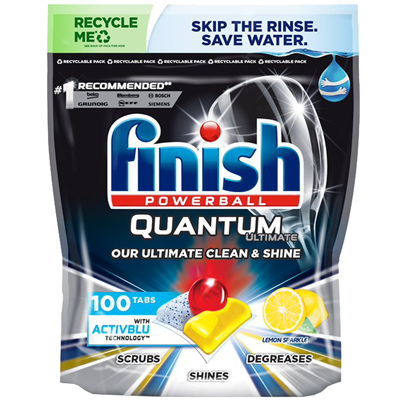 finish Quantum Ultimate Detergent Capsule Masina de Spalat Vase Parfum Lamaie 100 bucati