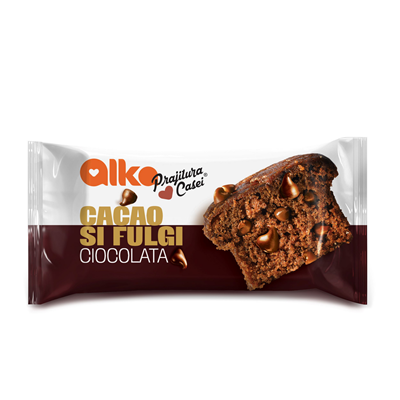 ALKA Mini Prajitura Casei cu Fulgi de Ciocolata 60 g - WALTI