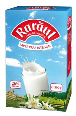 RARAUL Lapte Praf Integral 500 g