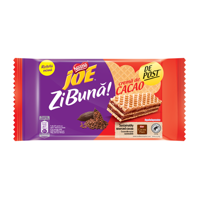 JOE Zi Buna Napolitane Cacao de Post 117 g