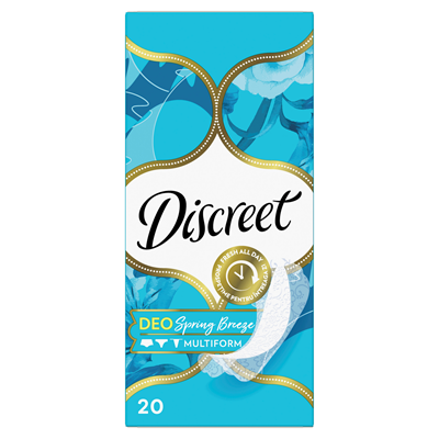 Discreet Spring Breeze Absorbante Zilnice 20 bucati