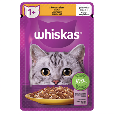 whiskas Adult Pui Aspic 85 g