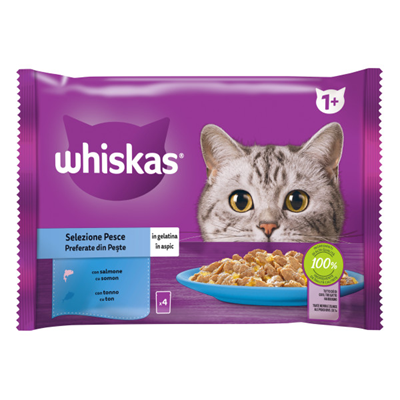 whiskas Peste Adult Aspic 4 x 85 g