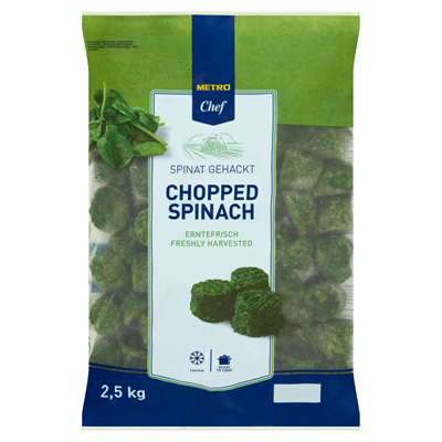 Spanac Tocat Congelat 2,5 Kg