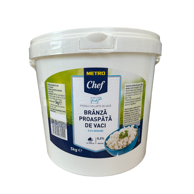 METRO Chef Branza Proaspata de Vaci 0.5% 5 Kg