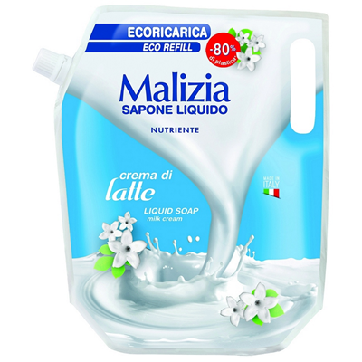 MALIZIA Rezerva Sapun Lichid Crema de Lapte 1 L