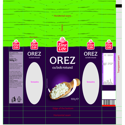Fine Life Orez Bob Rotund 900 g