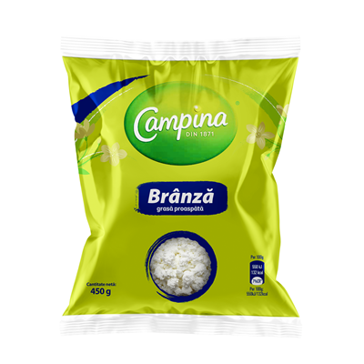 CAMPINA Branza Grasa Proaspata 450 g