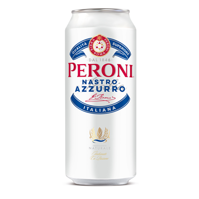 PERONI Nastro Azzuro Bere Doza SGR0,5 L