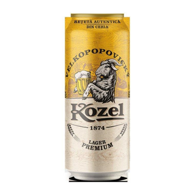 KOZEL Bere Blonda Doza SGR 0,5 L - WALTI
