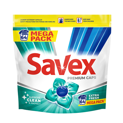 SAVEX Premium Capsule Extra Fresh 64 bucati