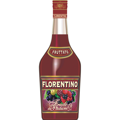 FLORENTINO Bautura Spirtoasa cu Aroma de Fructe de Padure 16% SGR 0,5 L - WALTI